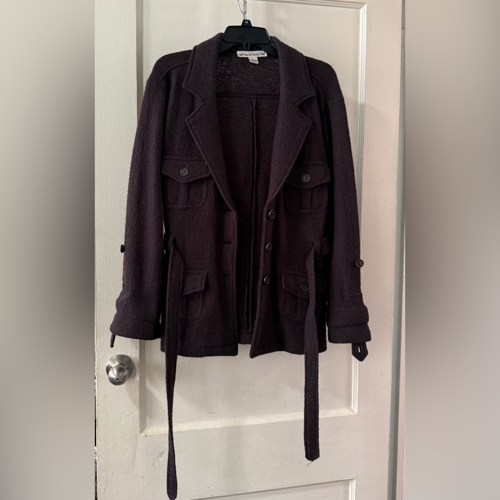 David Brooks Deep Purple Utility Jacket